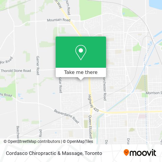 Cordasco Chiropractic & Massage map