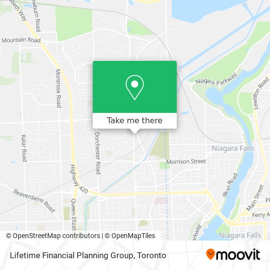 Lifetime Financial Planning Group map