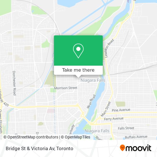 Bridge St & Victoria Av map