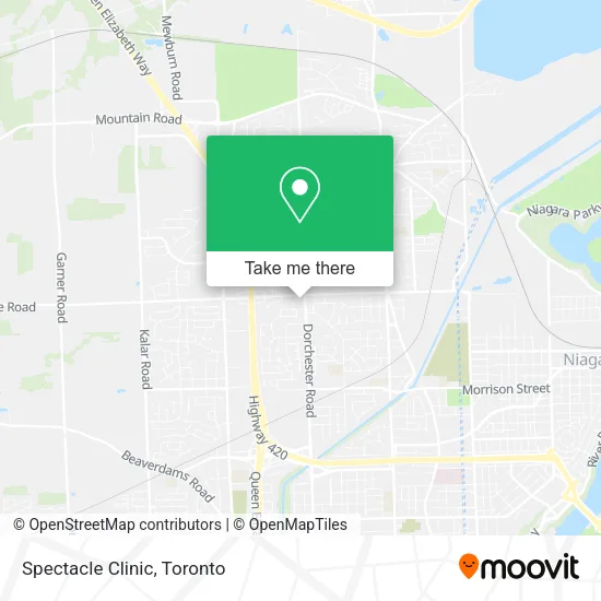 Spectacle Clinic map