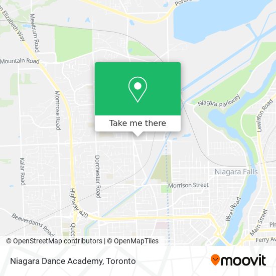 Niagara Dance Academy map