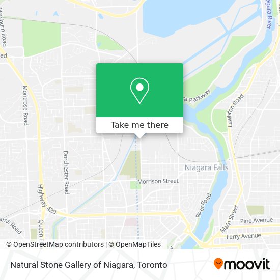 Natural Stone Gallery of Niagara plan