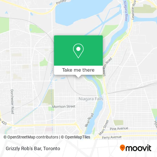 Grizzly Rob's Bar map