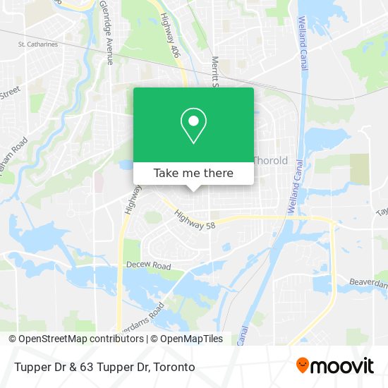 Tupper Dr & 63 Tupper Dr map