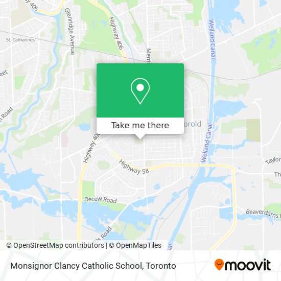 Monsignor Clancy Catholic School plan