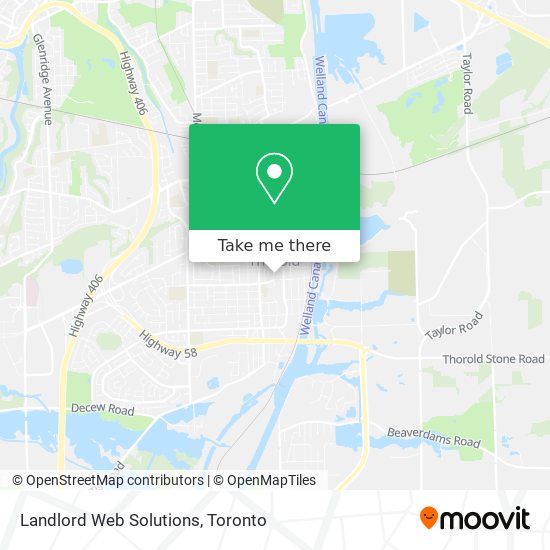 Landlord Web Solutions map