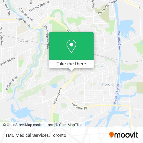 TMC Medical Services map