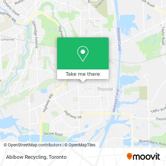 Abibow Recycling map