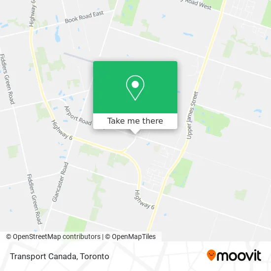 Transport Canada map