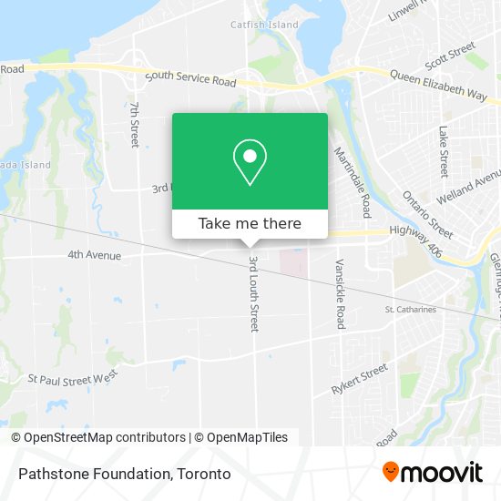 Pathstone Foundation map