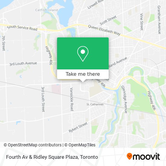 Fourth Av & Ridley Square Plaza plan