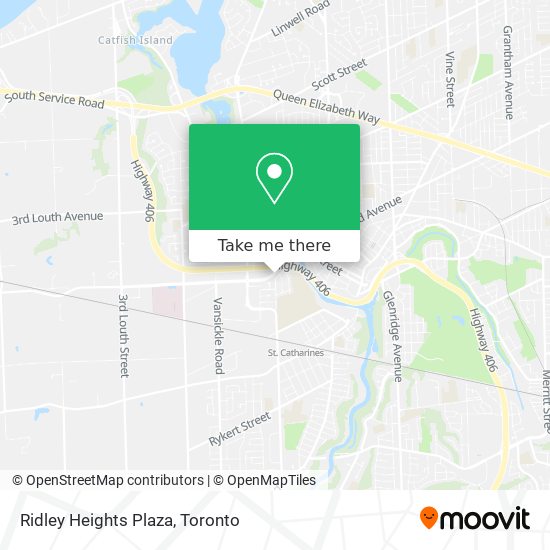 Ridley Heights Plaza map