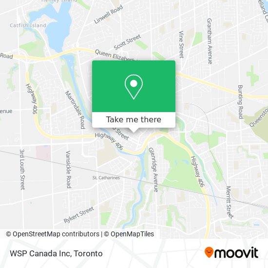 WSP Canada Inc map