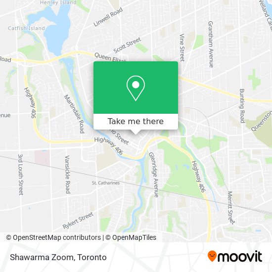 Shawarma Zoom map