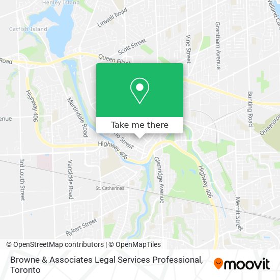 Browne & Associates Legal Services Professional map