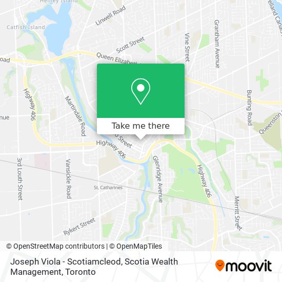 Joseph Viola - Scotiamcleod, Scotia Wealth Management map