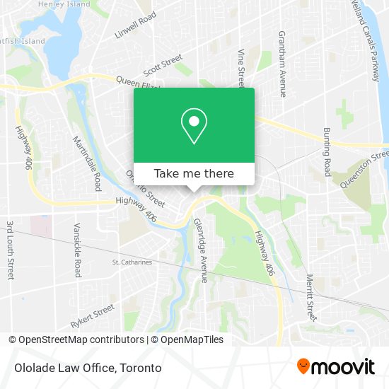 Ololade Law Office map