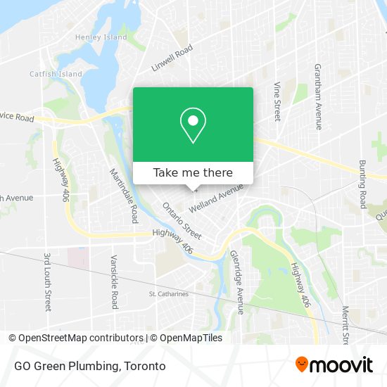 GO Green Plumbing map