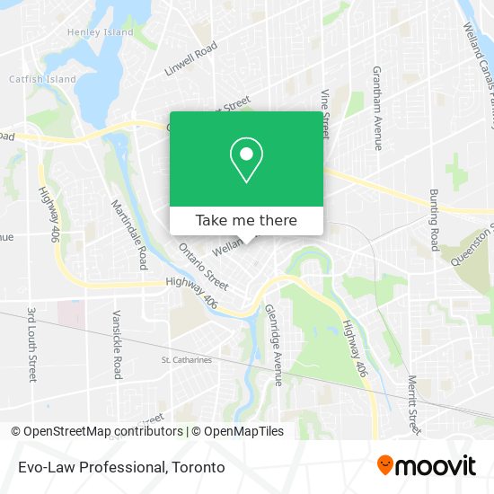 Evo-Law Professional map