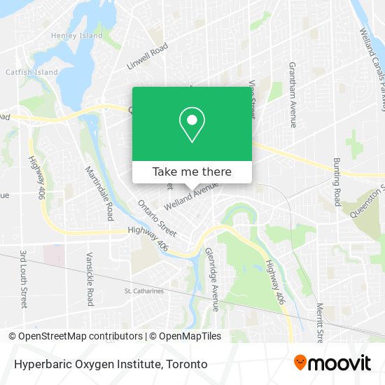 Hyperbaric Oxygen Institute map
