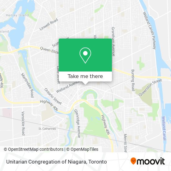 Unitarian Congregation of Niagara map