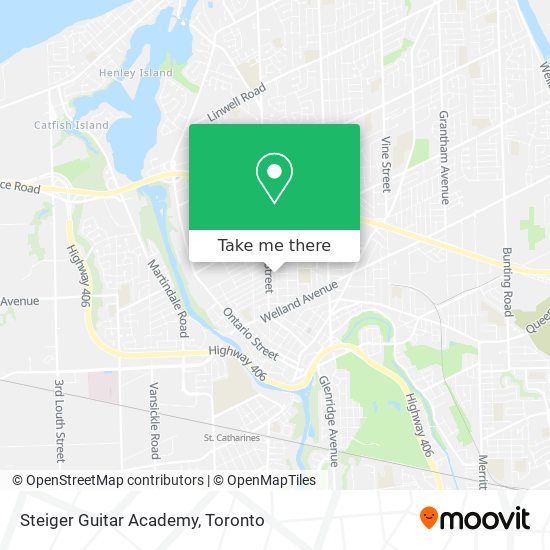 Steiger Guitar Academy map