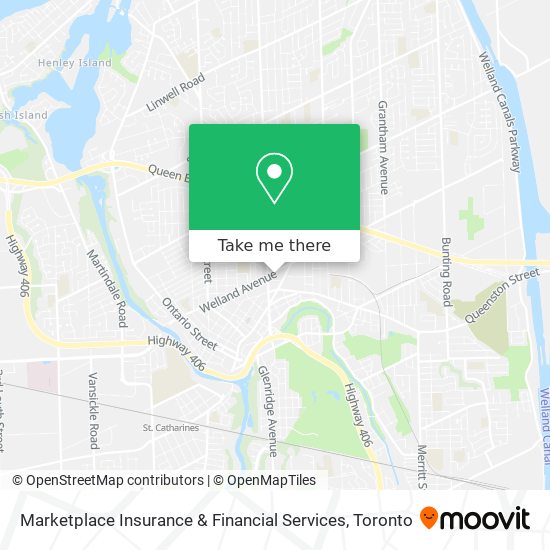 Marketplace Insurance & Financial Services map