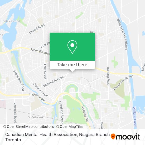 Canadian Mental Health Association, Niagara Branch plan