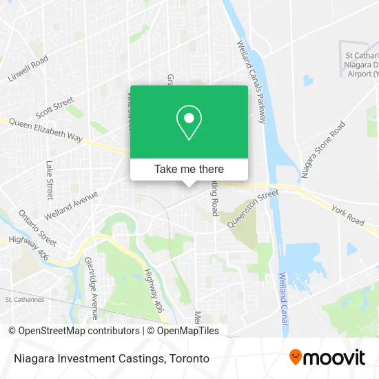 Niagara Investment Castings map