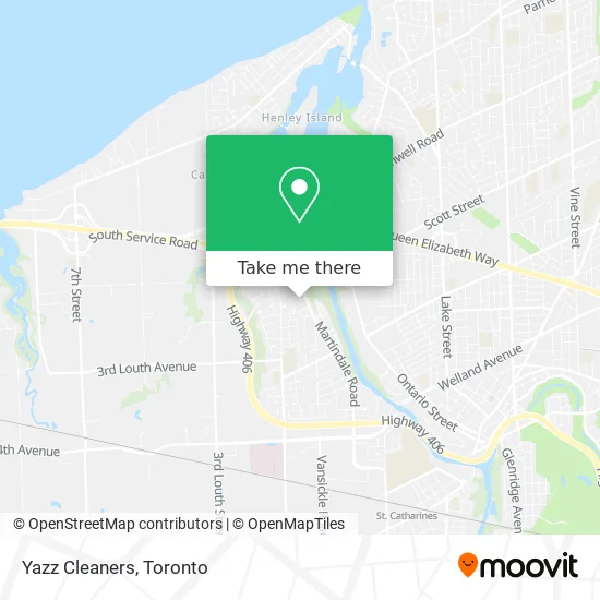 Yazz Cleaners map