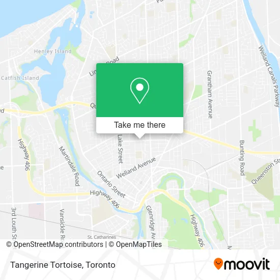 Tangerine Tortoise map