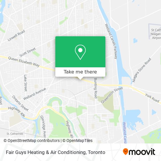 Fair Guys Heating & Air Conditioning map
