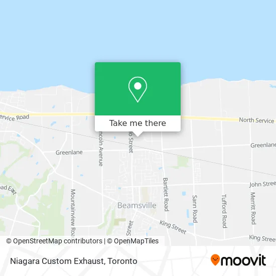 Niagara Custom Exhaust map