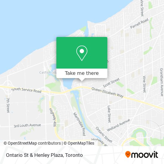 Ontario St & Henley Plaza map