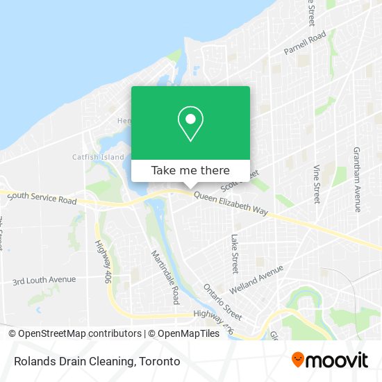 Rolands Drain Cleaning map