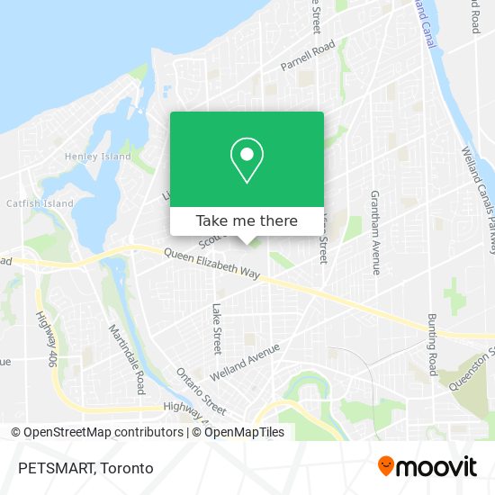 PETSMART map