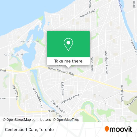 Centercourt Cafe map