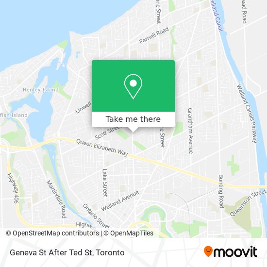 Geneva St After Ted St map