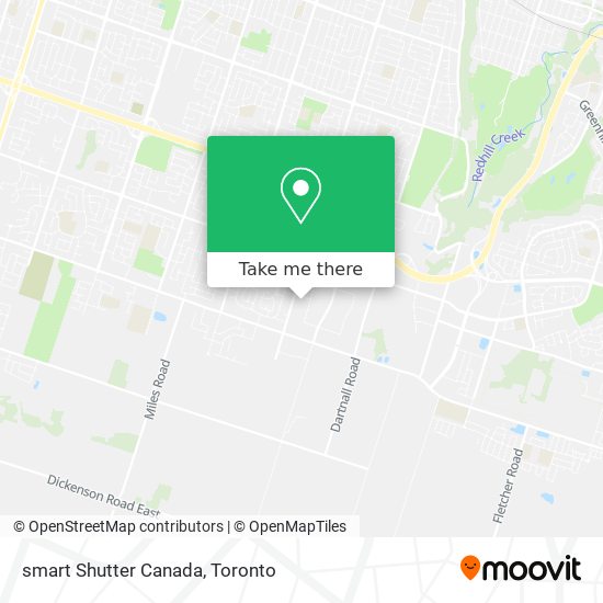 smart Shutter Canada map