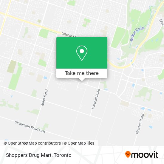 Shoppers Drug Mart map