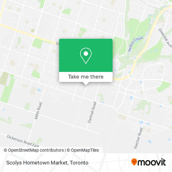 Scolys Hometown Market map