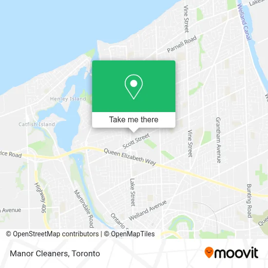 Manor Cleaners map