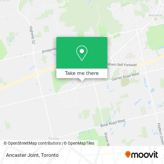 Ancaster Joint map