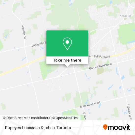 Popeyes Louisiana Kitchen map