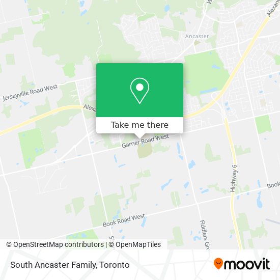 South Ancaster Family map