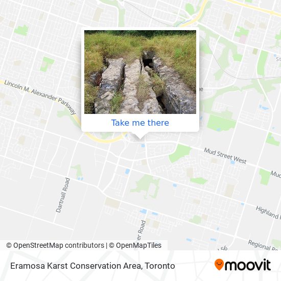 Eramosa Karst Conservation Area plan