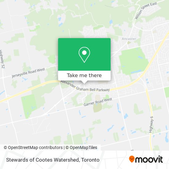 Stewards of Cootes Watershed map