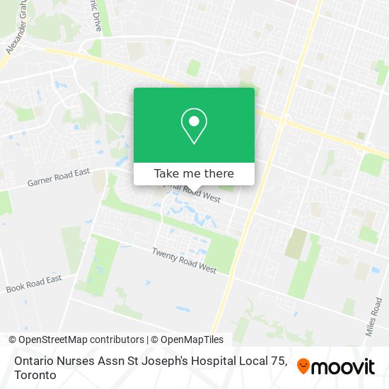 Ontario Nurses Assn St Joseph's Hospital Local 75 plan