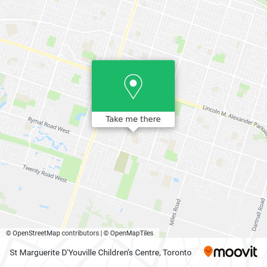 St Marguerite D'Youville Children's Centre map