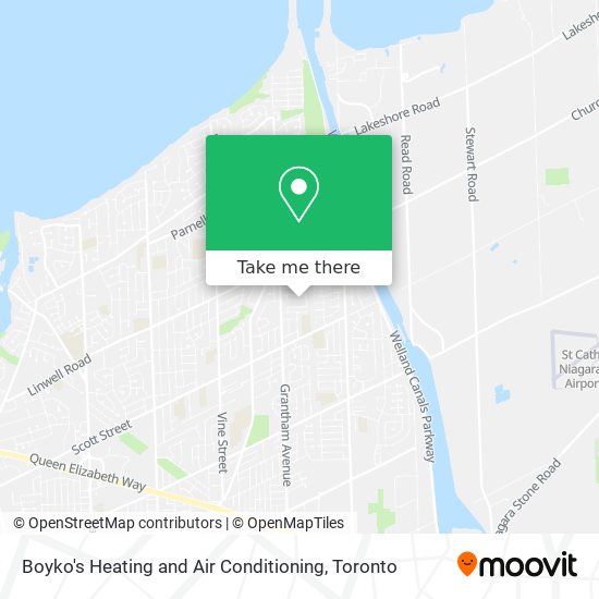 Boyko's Heating and Air Conditioning map